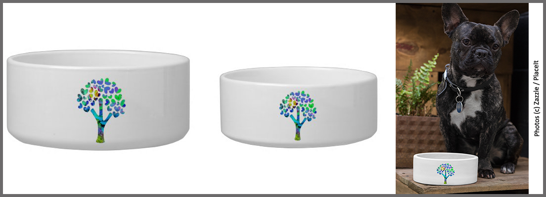 Modèles de gamelles pour animaux de compagnie d'Eliora Bousquet