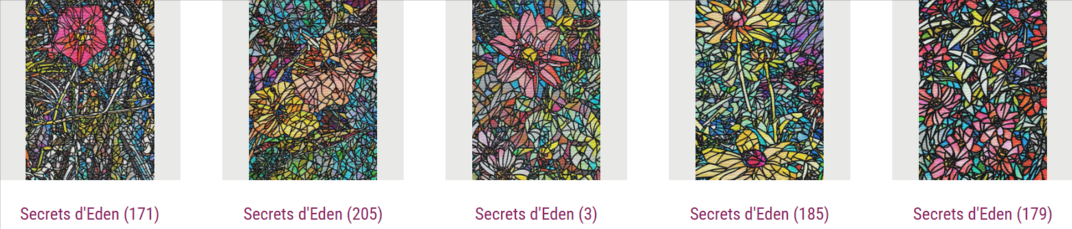 Secrets d'Eden - Bandeau 8 Secrets d'Eden - Bandeau 8