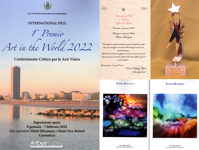 1° Premio Art in the world 2022 - Eliora Bousquet