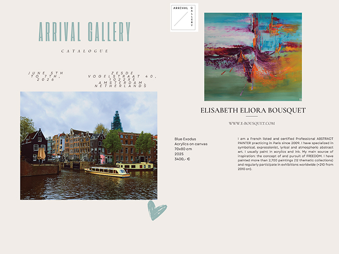 Amsterdam Show, June 2026 - Catalogue- eliora bousquet
