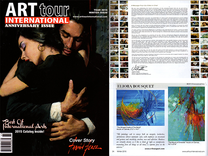 Art Tour International Mag Winter 2016 Eliora Bousquet