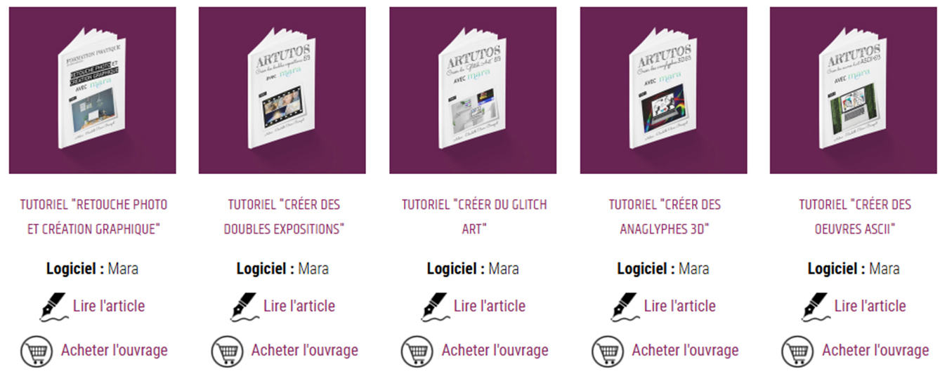Visuel présentant quelques ouvrages d'E. BOUSQUET