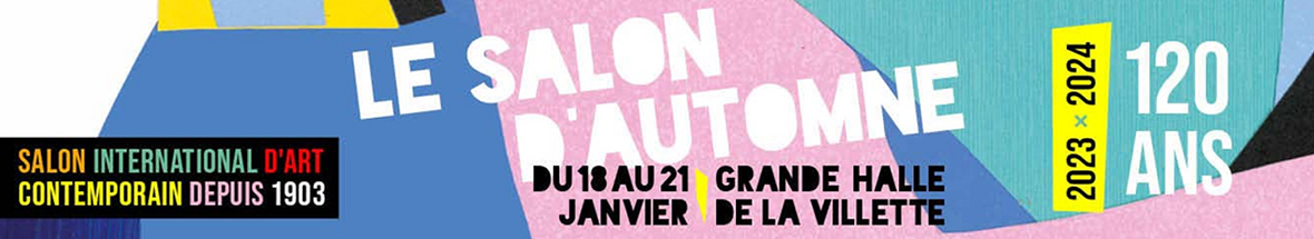 Visuel de promotion du salon d'automne 2024 (Source : Société du Salon d'Automne)