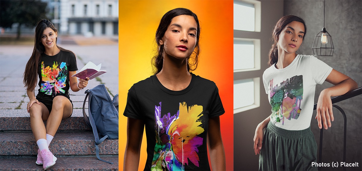 Modèles de t-shirts pour adolescentes signés Eliora Bousquet