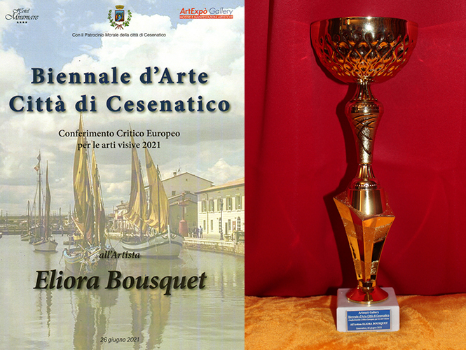 Biennale d'arte citta di cesenatico 2021 eliora bousquet