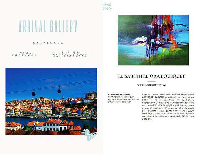 catalogue arrival gallery x lisbon 2026 eliora bousquet