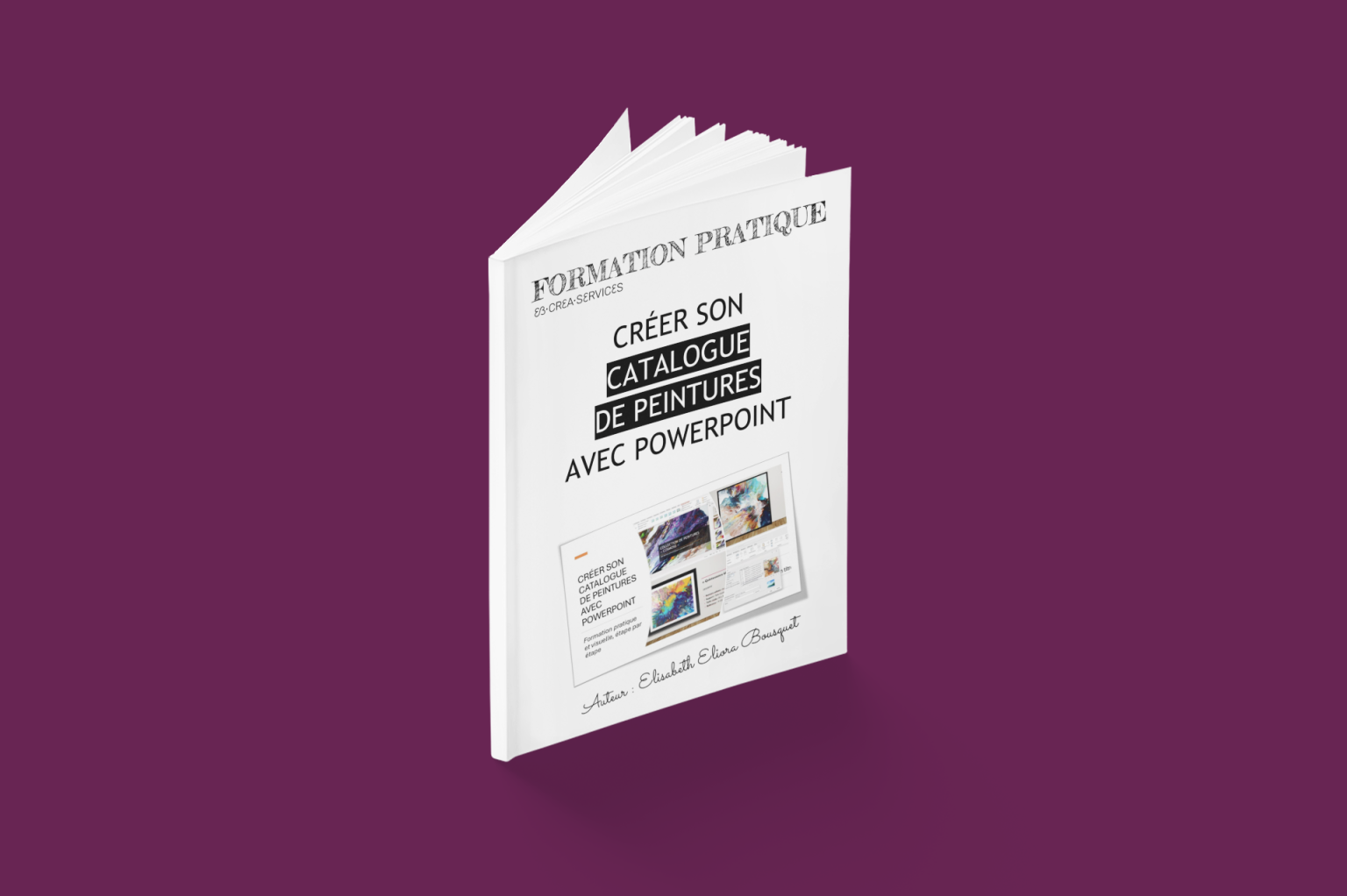 Livre de formation « Créer son catalogue de peintures avec Powerpoint » par E. Bousquet Livre de formation « Créer son catalogue de peintures avec Powerpoint » par E. Bousquet
