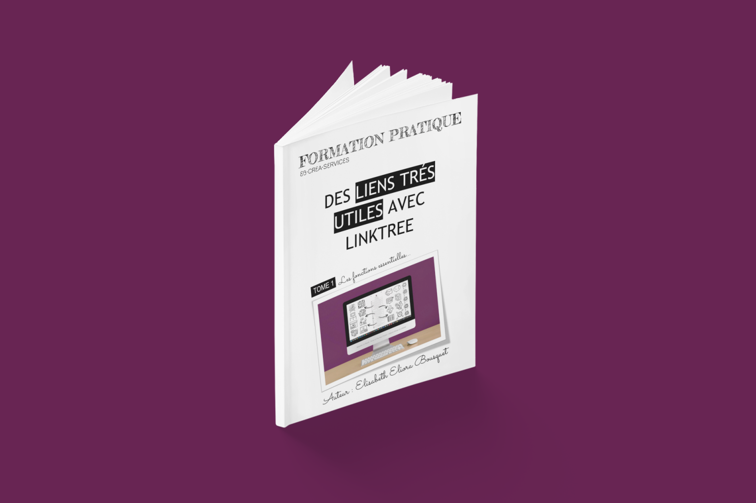 Livre Des liens très utiles avec Linktree d'E. Bousquet (c) PlaceIt 1 Livre Des liens très utiles avec Linktree d'E. Bousquet (c) PlaceIt 1