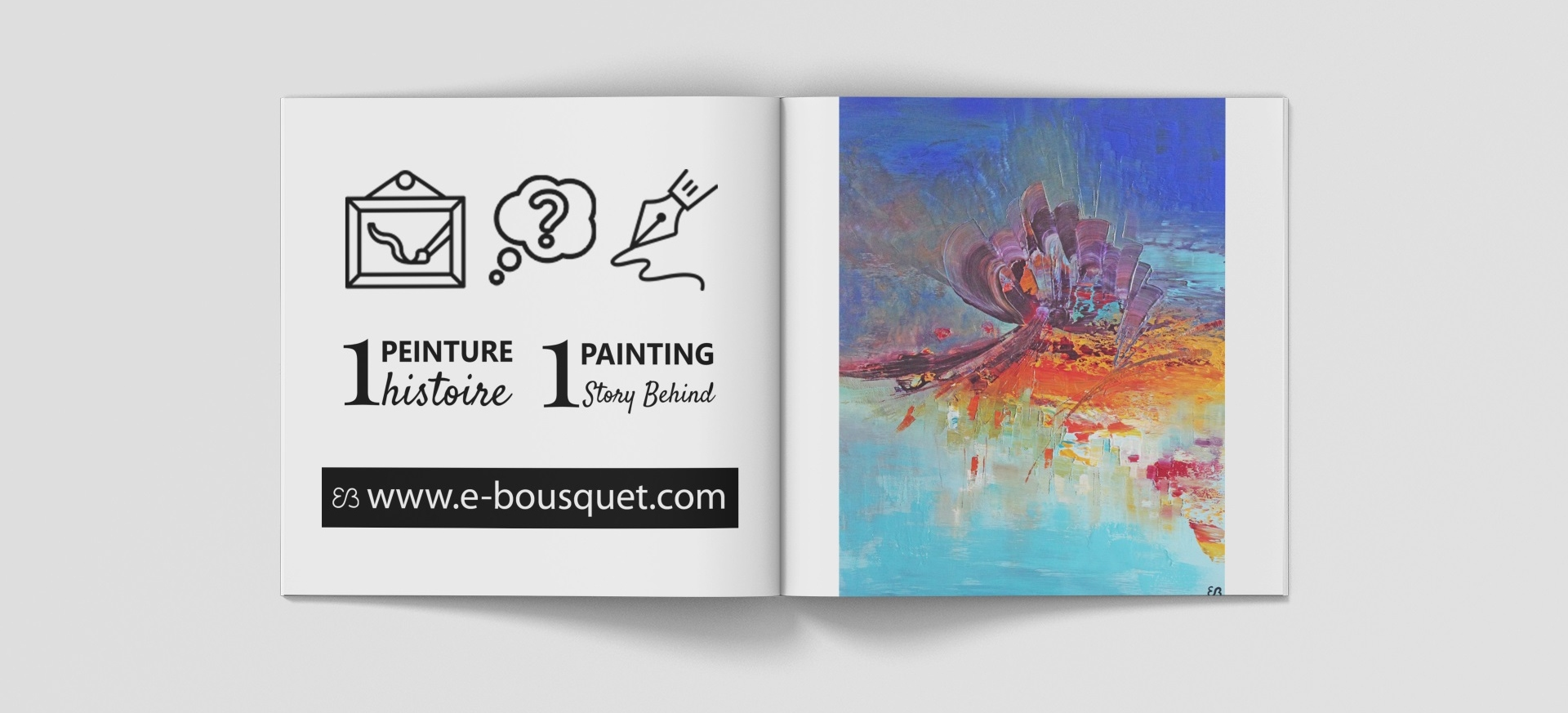 Couverture-du-livret-de-presentation-du-tableau-Au_coeur_du Penanggungan_peinture_eliora_bousquet