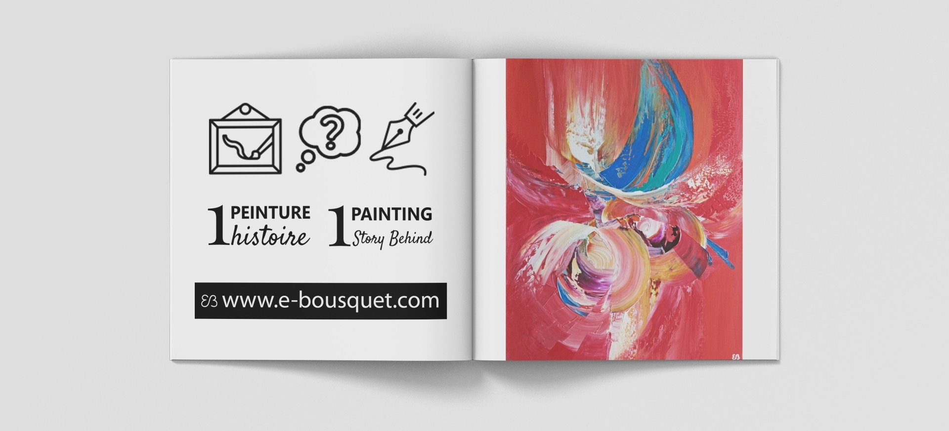 Couverture-du-livret-de-presentation-du-tableau-Blue_Gennaker_peinture_eliora_bousquet