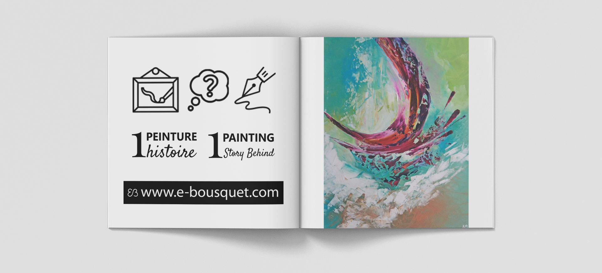 Couverture-du-livret-de-presentation-du-tableau-Cap_sur_Santorin_peinture_eliora_bousquet