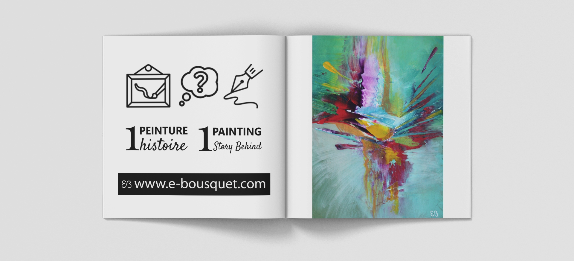 Couverture-du-livret-de-presentation-du-tableau-La part du feu_peinture_eliora_bousquet