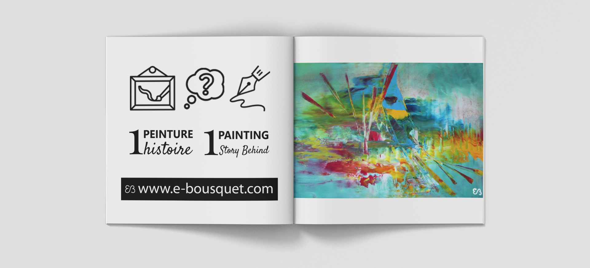 Couverture-du-livret-de-presentation-du-tableau-Les flots oniriques_peinture_eliora_bousquet