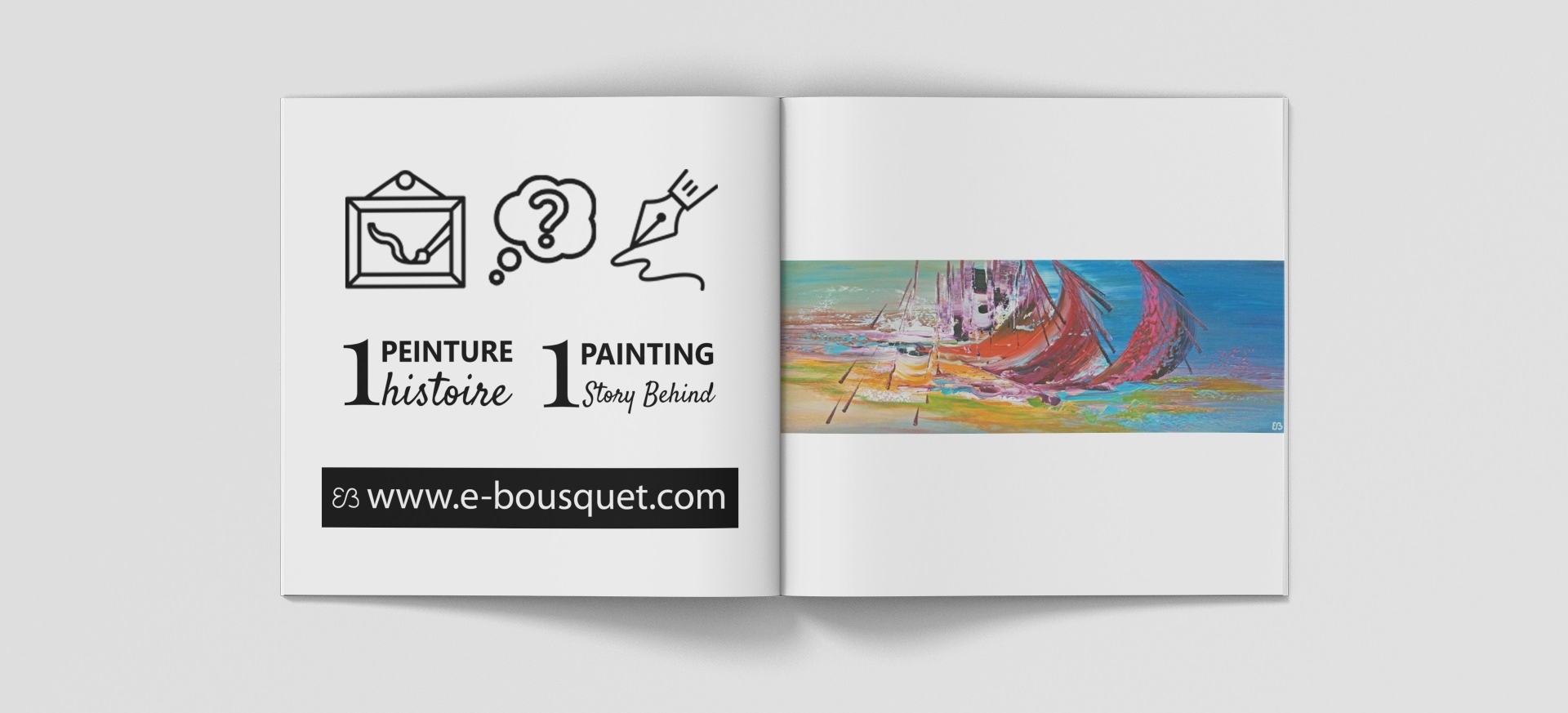 Couverture-du-livret-de-presentation-du-tableau-Regate_de_STARS_peinture_eliora_bousquet