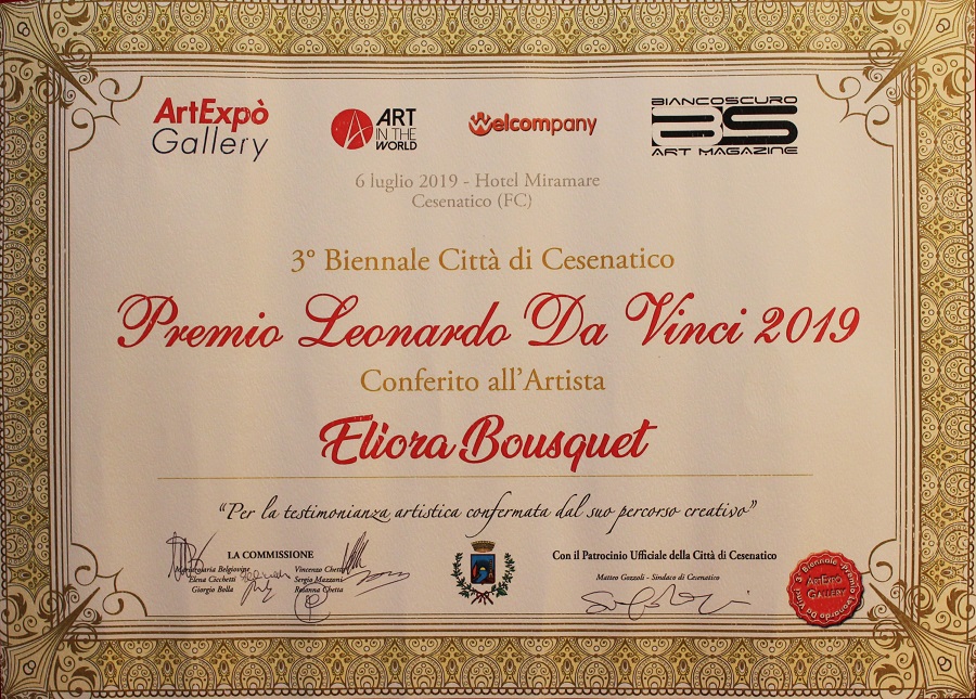 Diplome Leonardo da Vinci 2019 eliora bousquet