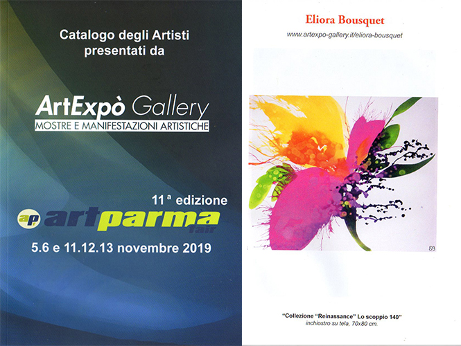 Eliora Bousquet catalogue Art Parma Fair 2019