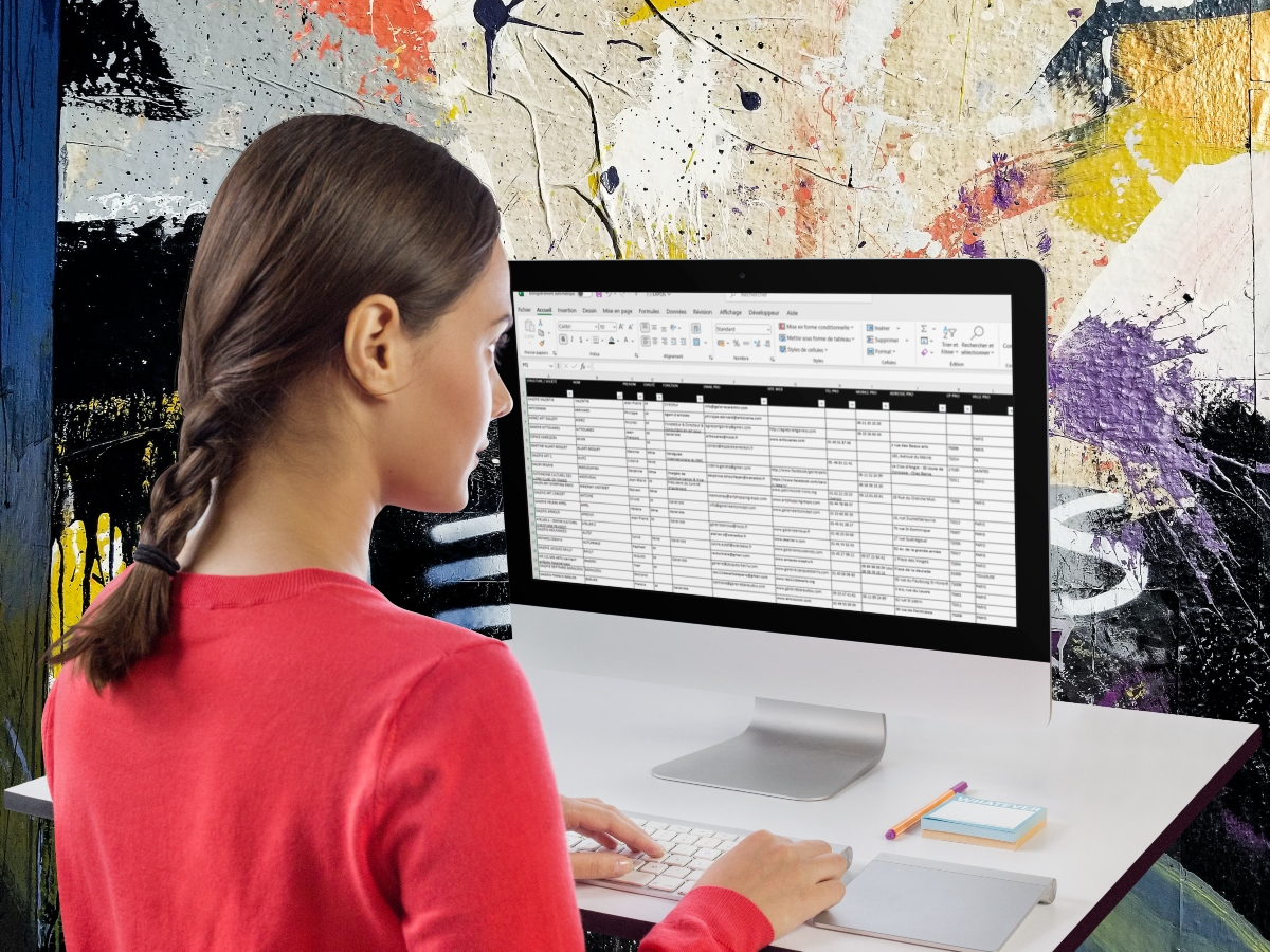 Gérer son fichier clients sur tableur - Couverture (c) PlaceIt 14