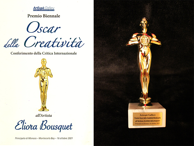 oscar della creativita 2021 trophee eliora bousquet