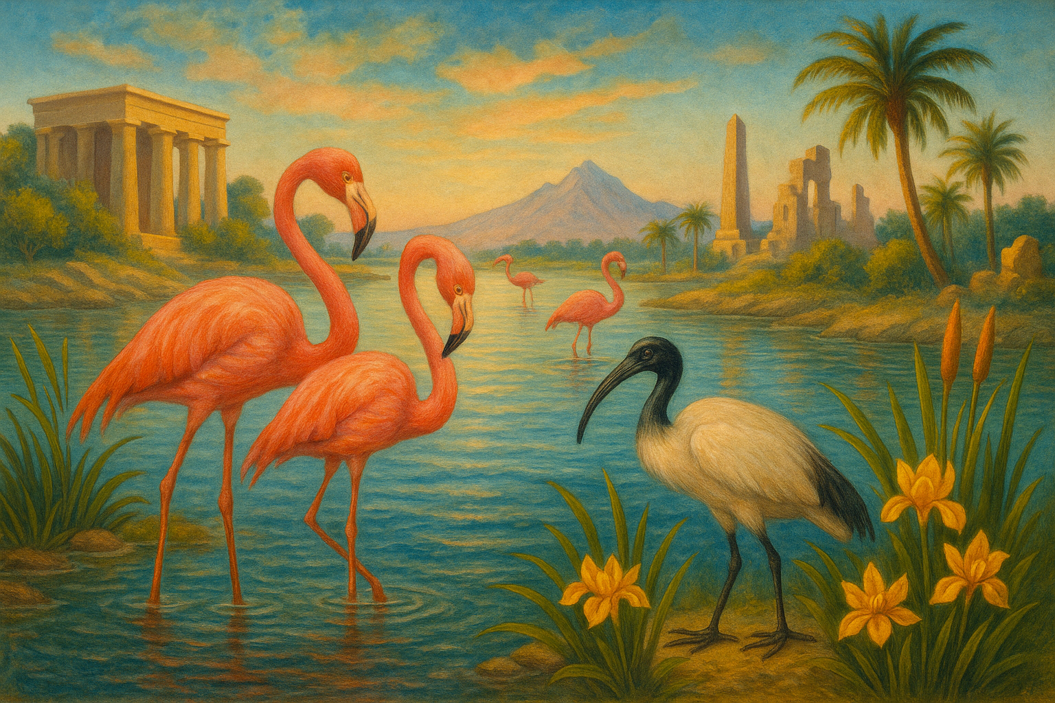 Visuel 3 présentant l'album de coloriages Paysages oisoniriques 2 d'Eliora Bousquet