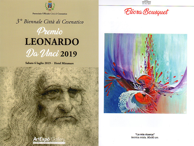 Premio Leonardo da Vinci 2019 Eliora Bousquet