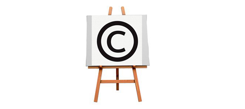 Visuel illustrant la protection des droits d'auteur en peinture - Source Eliora Bousquet