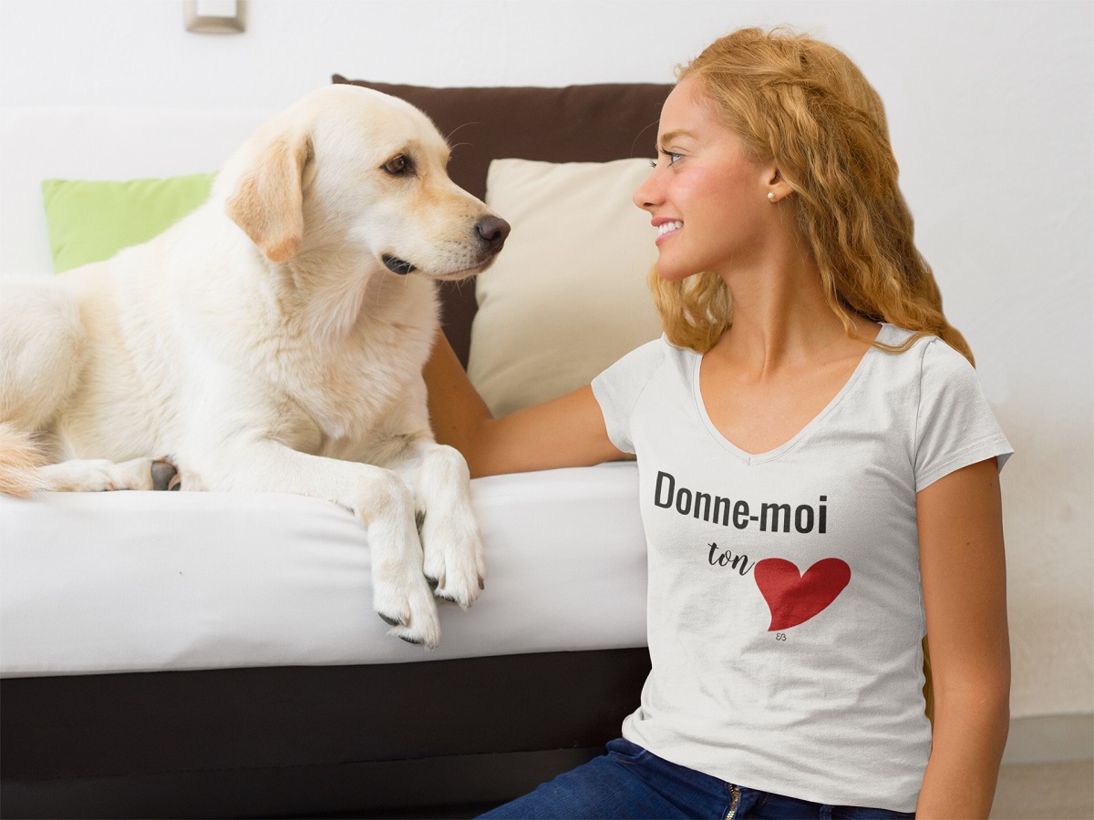T-shirt Donne-moi ton coeur d'Eliora Bousquet - Collection DMEP