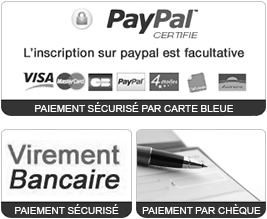 Visuel des moyens de paiement acceptés sur le site www.e-bousquet.com