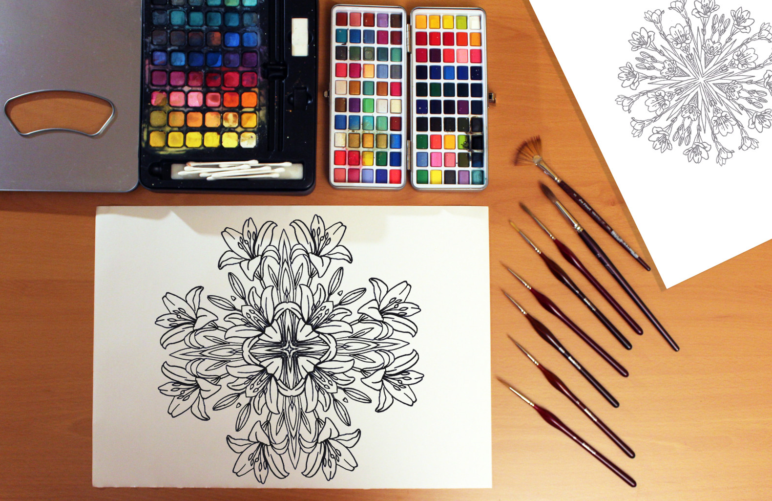 Visuel présentant l'album de coloriages Fleurs cardinales d'Eliora Bousquet - PI (2) Visuel présentant l'album de coloriages Fleurs cardinales d'Eliora Bousquet - PI (2)