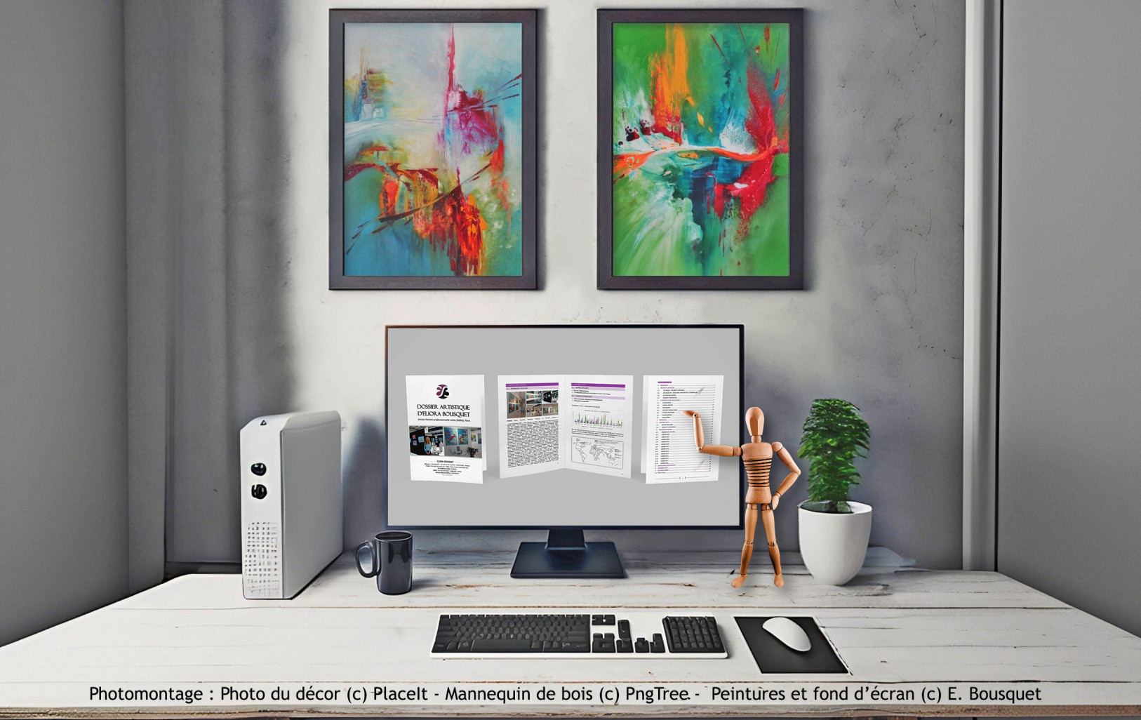 Visuel présentant la formation Créer son dossier artistique d'Eliora Bousquet - PI (1) Visuel présentant la formation Créer son dossier artistique d'Eliora Bousquet - PI (1)