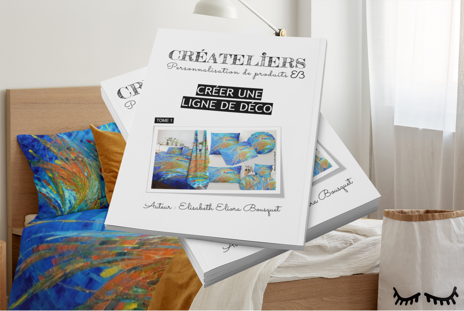 Visuel présentant la formation Créer une ligne de déco d'Eliora Bousquet - PI   (2)