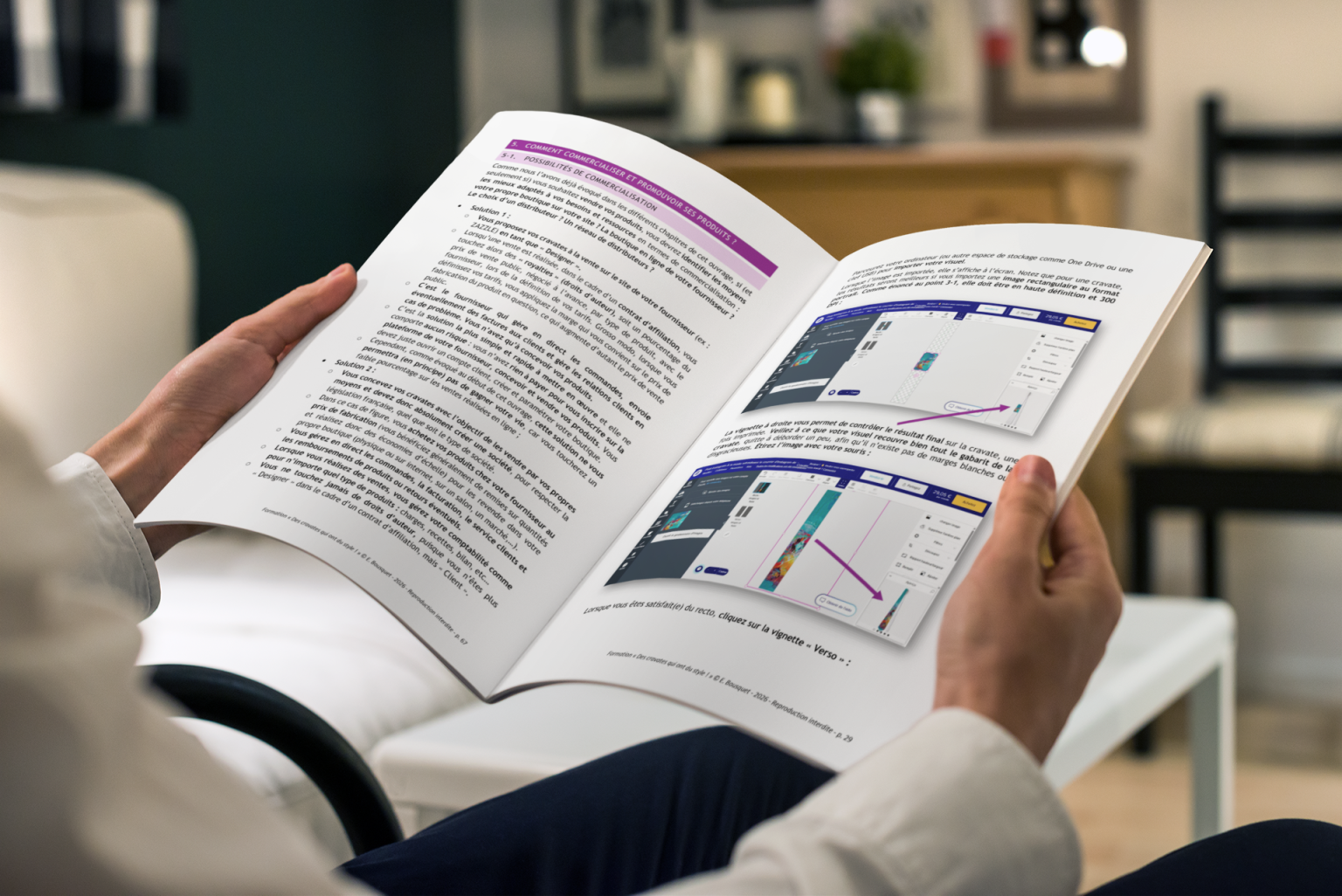 Visuel présentant la formation Des cravates qui ont du style !  fantaisie d'E. Bousquet - PlaceIt (3)