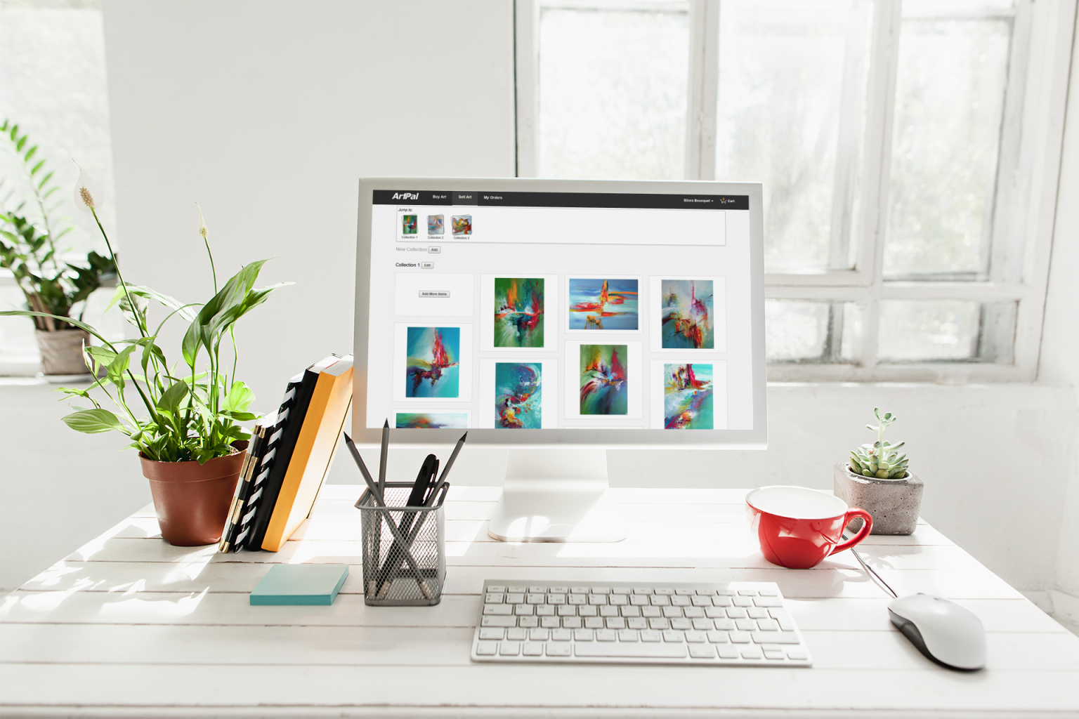 Visuel présentant la formation Vendre ses peintures sur ArtPal d'Eliora Bousquet (1)