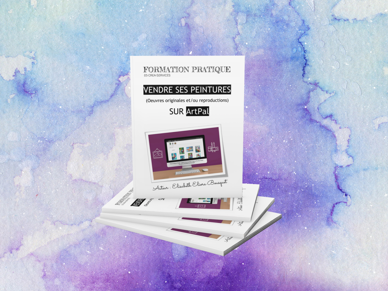 Visuel présentant la formation Vendre ses peintures sur ArtPal d'Eliora Bousquet (9)
