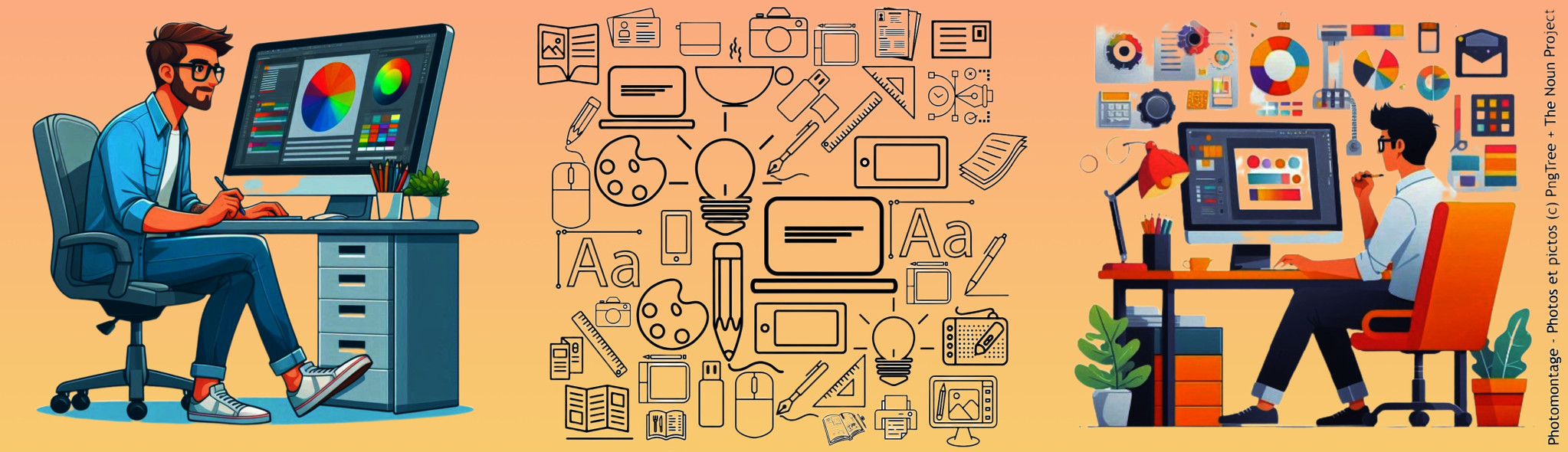 Visuel présentant le lexique de la chaîne graphique (FR-EN) d'Eliora Bousquet - PI 0 Visuel présentant le lexique de la chaîne graphique (FR-EN) d'Eliora Bousquet - PI 0