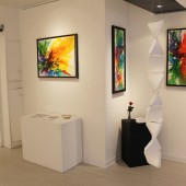 Photo d'une exposition de peinture d'Eliora Bousquet 130