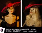 Création de chapeaux femme Elisabeth Eliora Bousquet 2