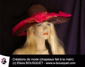 Création de chapeaux femme Elisabeth Eliora Bousquet 1