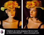 Création de chapeaux femme Elisabeth Eliora Bousquet 4