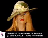 Création de chapeaux femme Elisabeth Eliora Bousquet 5
