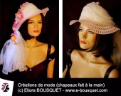 Création de chapeaux femme Elisabeth Eliora Bousquet 12