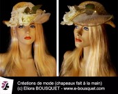 Création de chapeaux femme Elisabeth Eliora Bousquet 16