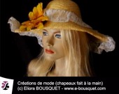 Création de chapeaux femme Elisabeth Eliora Bousquet 22