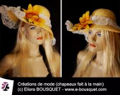 Création de chapeaux femme Elisabeth Eliora Bousquet 23