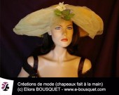 Création de chapeaux femme Elisabeth Eliora Bousquet 34