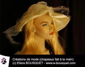 Création de chapeaux femme Elisabeth Eliora Bousquet 42