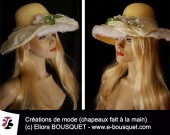 Création de chapeaux femme Elisabeth Eliora Bousquet 45
