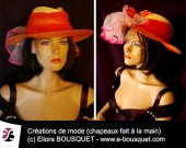 Création de chapeaux femme Elisabeth Eliora Bousquet 50