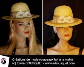 Création de chapeaux femme Elisabeth Eliora Bousquet 52