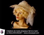 Création de chapeaux femme Elisabeth Eliora Bousquet 55