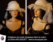 Création de chapeaux femme Elisabeth Eliora Bousquet 57